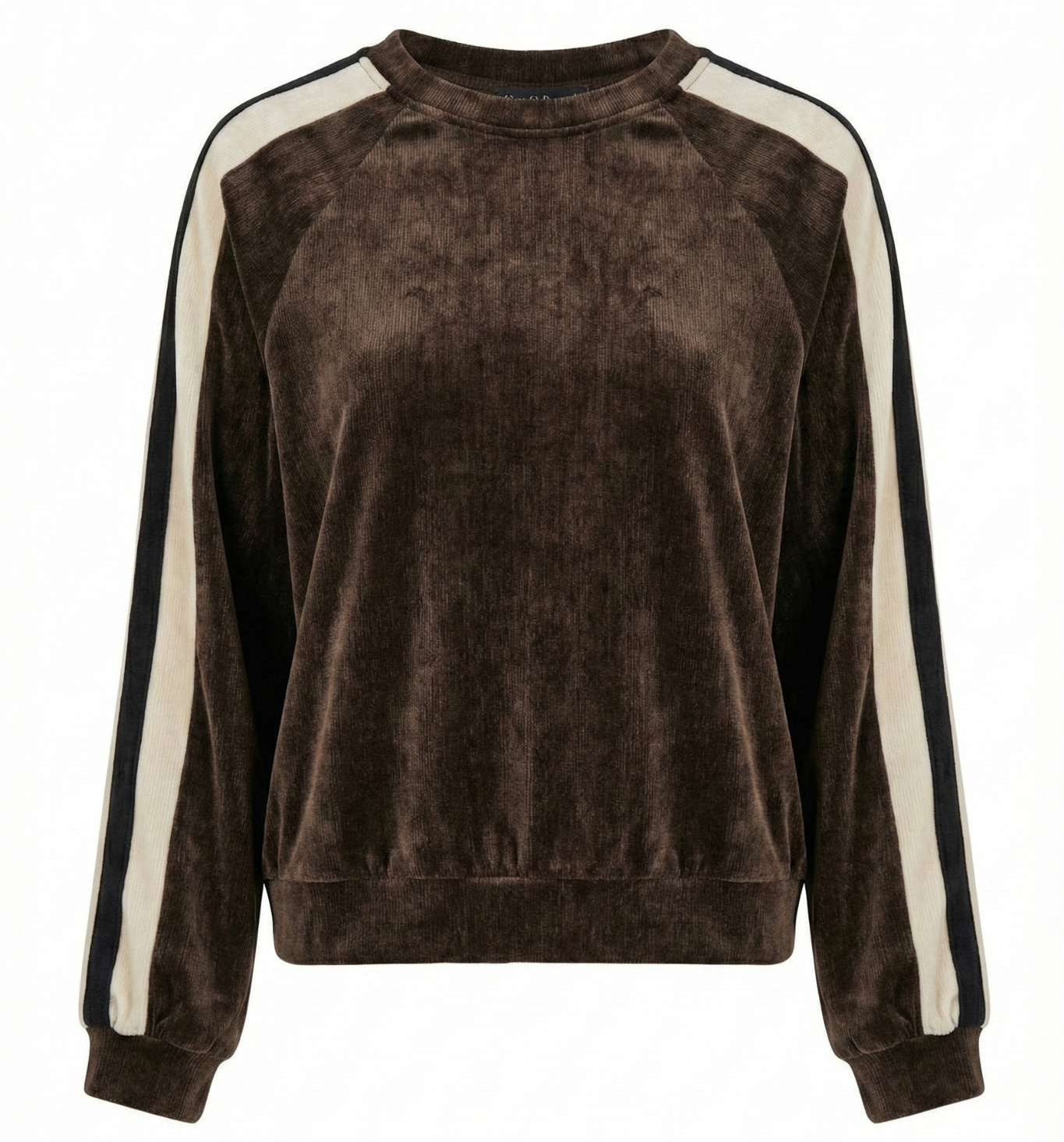 Sweat Signature à Bandes Contrastées – Collection Hiver 26