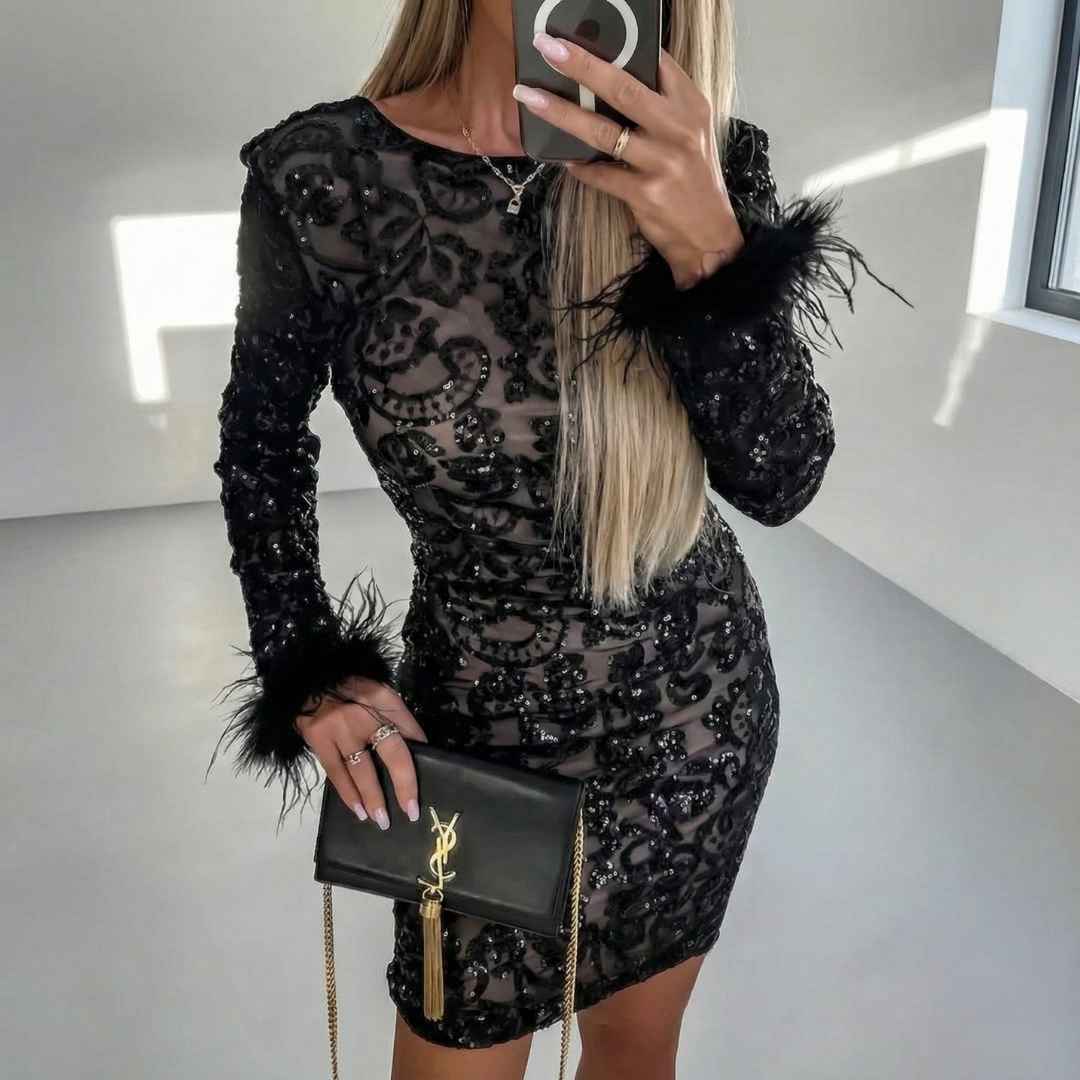 Robe de Soirée Scintillante – Collection Fêtes