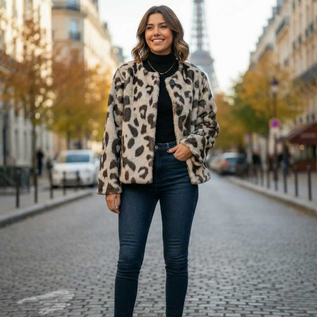 L'Iconique Léopard Oversize – Toucher Doux